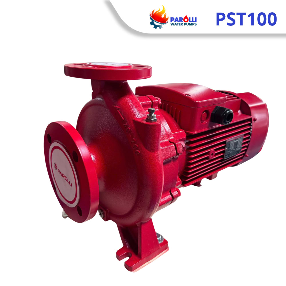 Máy bơm chữa cháy đầu hút cuối liền trục chạy điện PST100-2