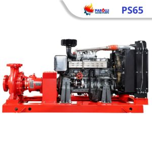 Alternative view of Máy bơm chữa cháy đầu hút cuối rời trục chạy dầu PS65 1.1–90kW