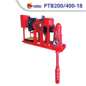 May bom chua chay tuabin truc dung nhieu tang canh chay dau PTB200_400-18 90kW-280kW