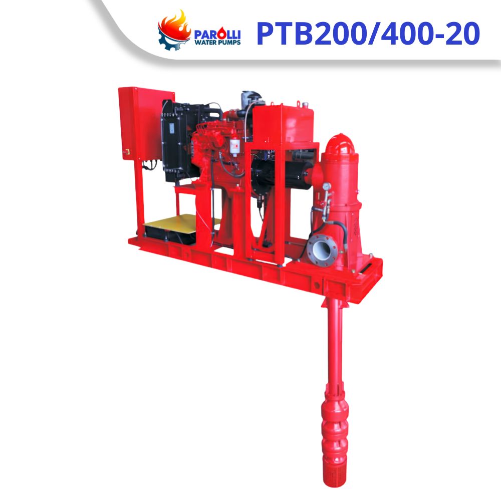 May bom chua chay tuabin truc dung nhieu tang canh chay dau PTB200_400-20 90kW-315kW