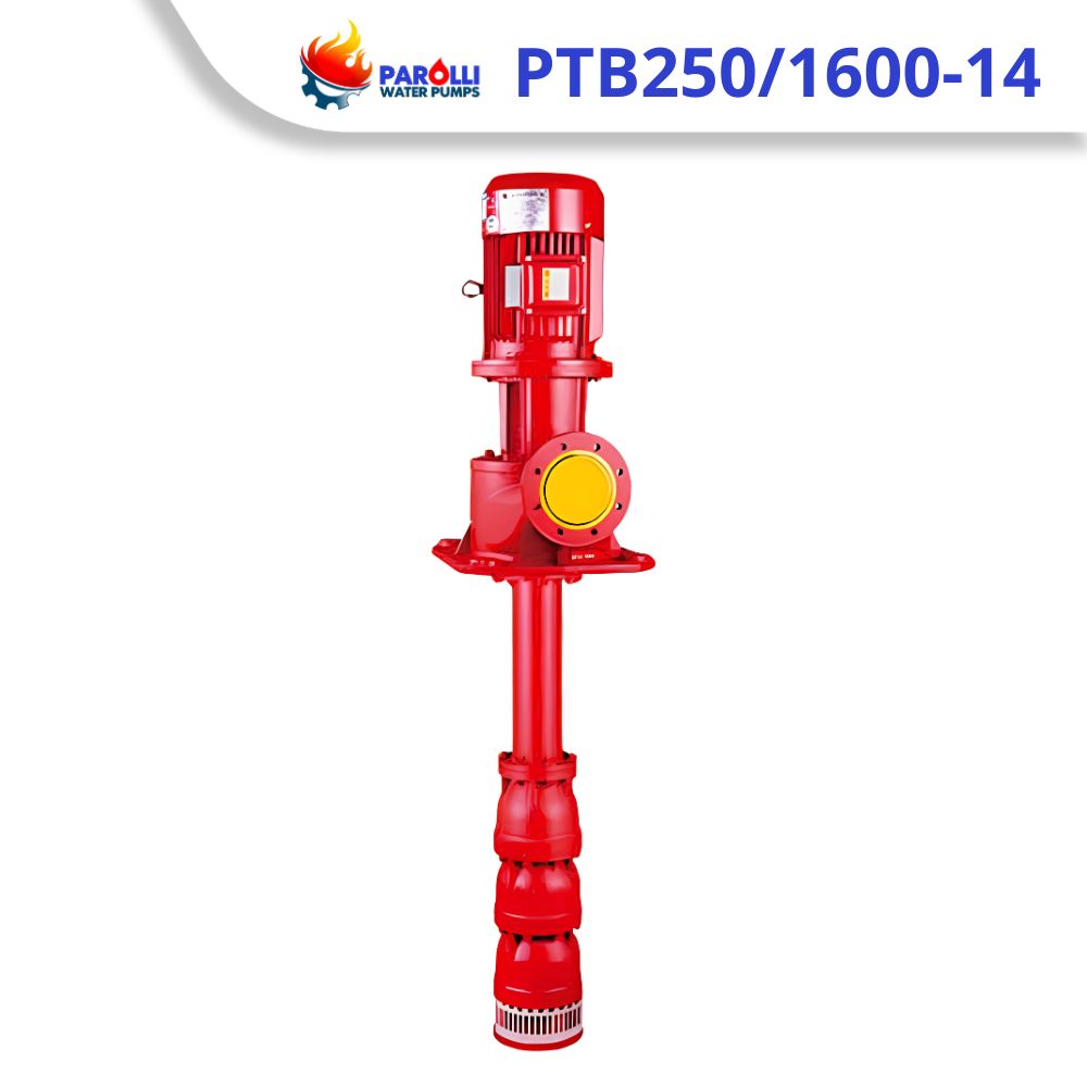 May bom chua chay tuabin truc dung nhieu tang canh chay dien PTB250_1600-14 132kW-315kW