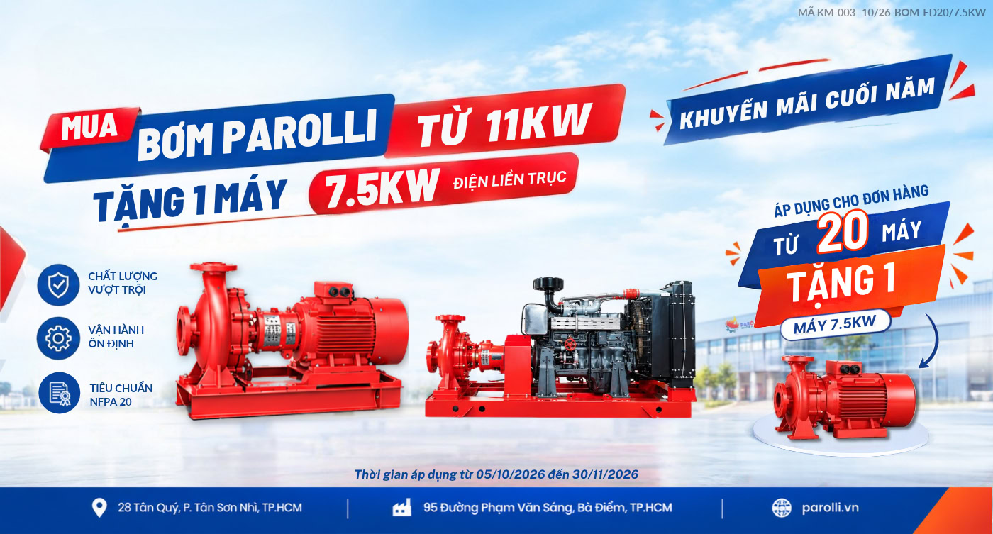 khuyen mai parolli 11kw